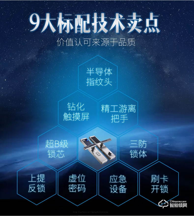 祖程智能鎖 手機App遠程遙控鎖