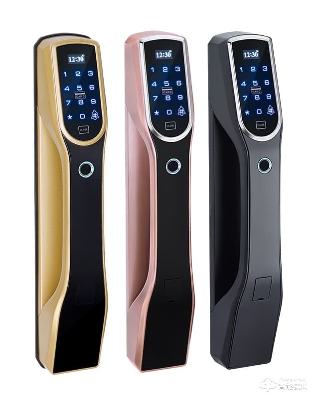 古斯曼智能鎖 GSM-807紅古銅智能感應(yīng)指紋鎖