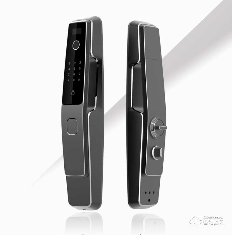 國(guó)民安全智能鎖 V7虛位密碼鎖家用指紋鎖