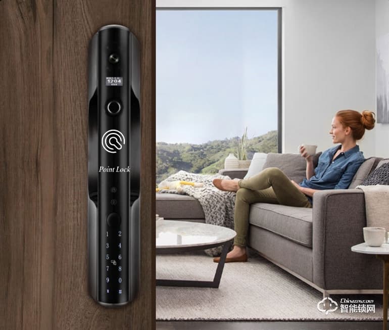 Point Lock智能鎖 全自動貓眼遠程可視對講鎖