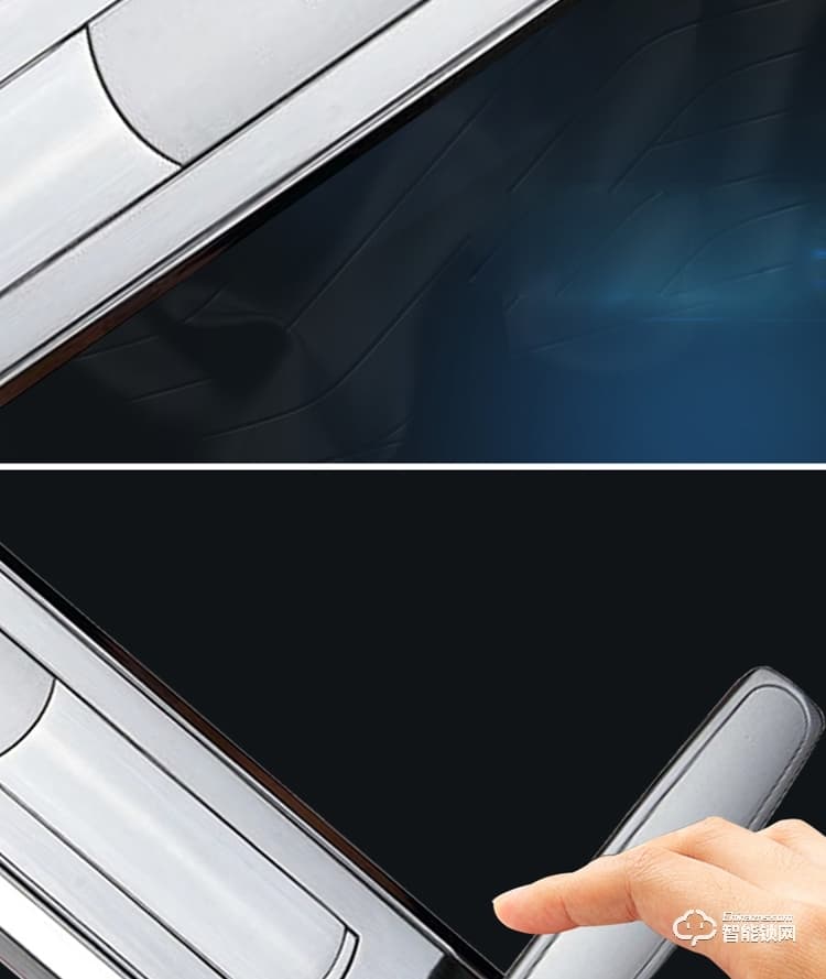 居頂指紋鎖 賓館電子鎖感應IC卡磁卡鎖