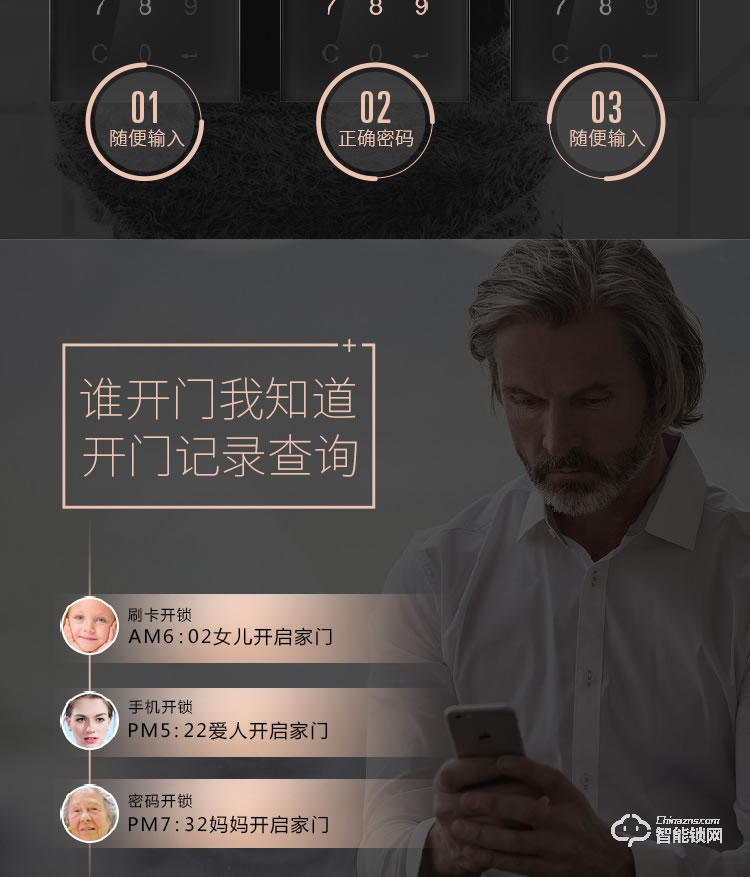 火河智能鎖 互聯網APP開鎖智能鎖