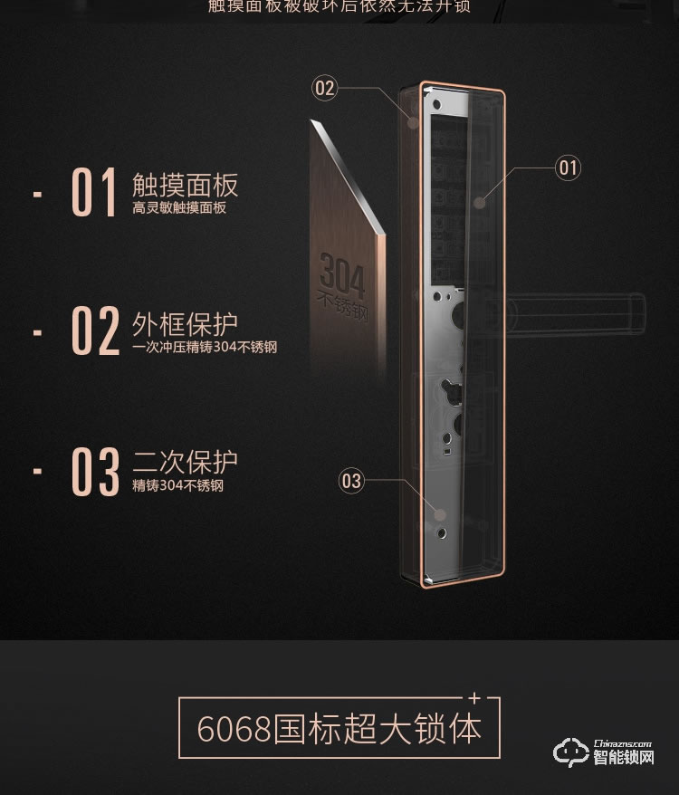 火河智能鎖 互聯網APP開鎖智能鎖