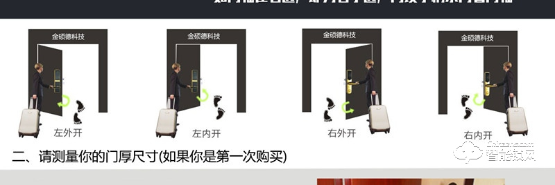 金碩德智能鎖 535ic卡感應門鎖