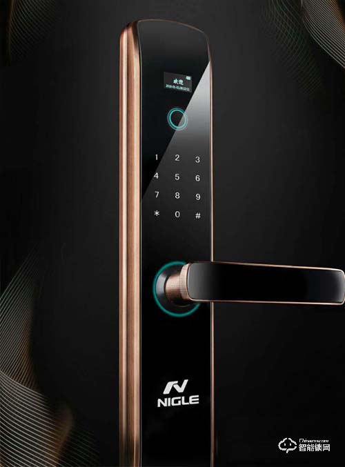 尼格智能鎖 尼格N-J2全自動感應上下滑蓋智能鎖