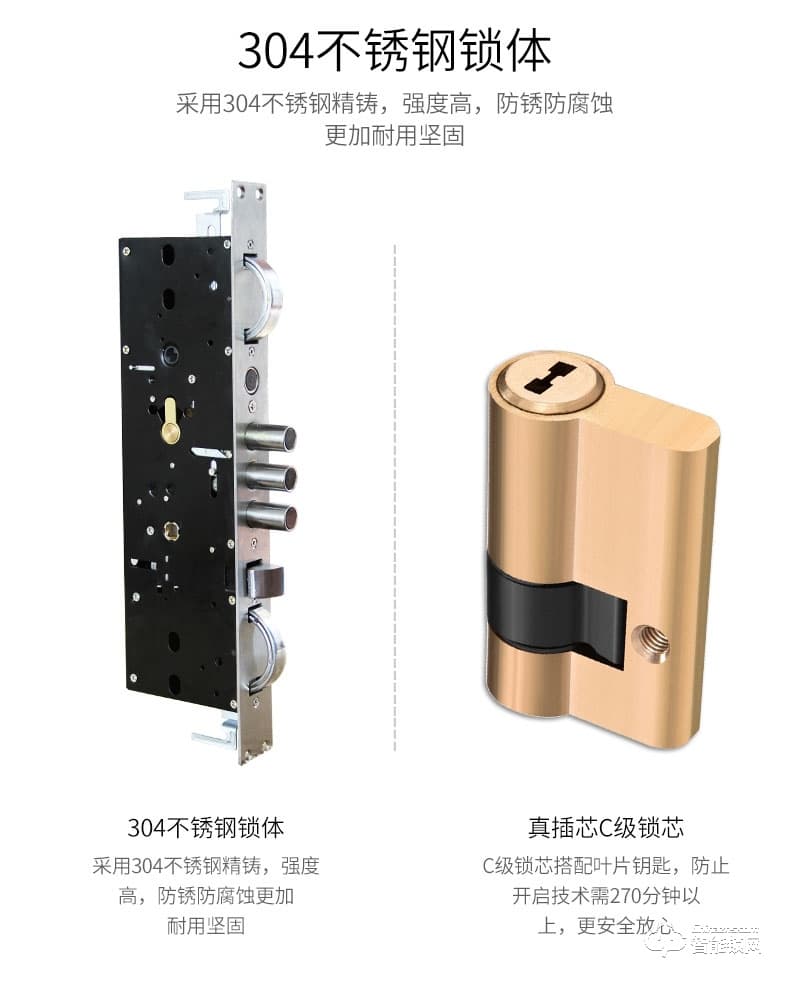 滿訊智能鎖 家用防盜門全自動(dòng)指紋鎖