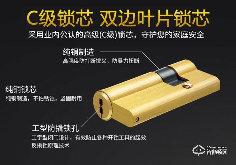 佳寶麗智能鎖 防盜門鎖智能電子密碼鎖