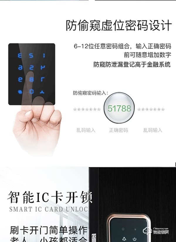 榮鑰指紋鎖 S19全自動人臉識別智能鎖