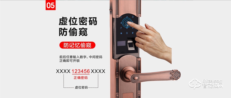 觸點智能鎖 F35別墅式滑蓋智能門鎖