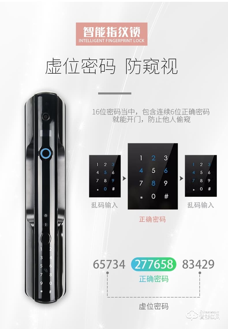 伯匠智能鎖 天體一號鋅合金指紋鎖