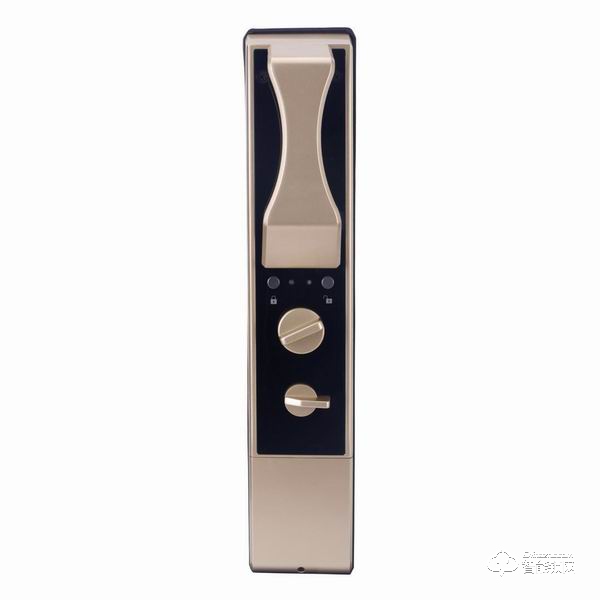 金創匯能智能鎖 D88-5真皮指紋識別超低功耗智能鎖