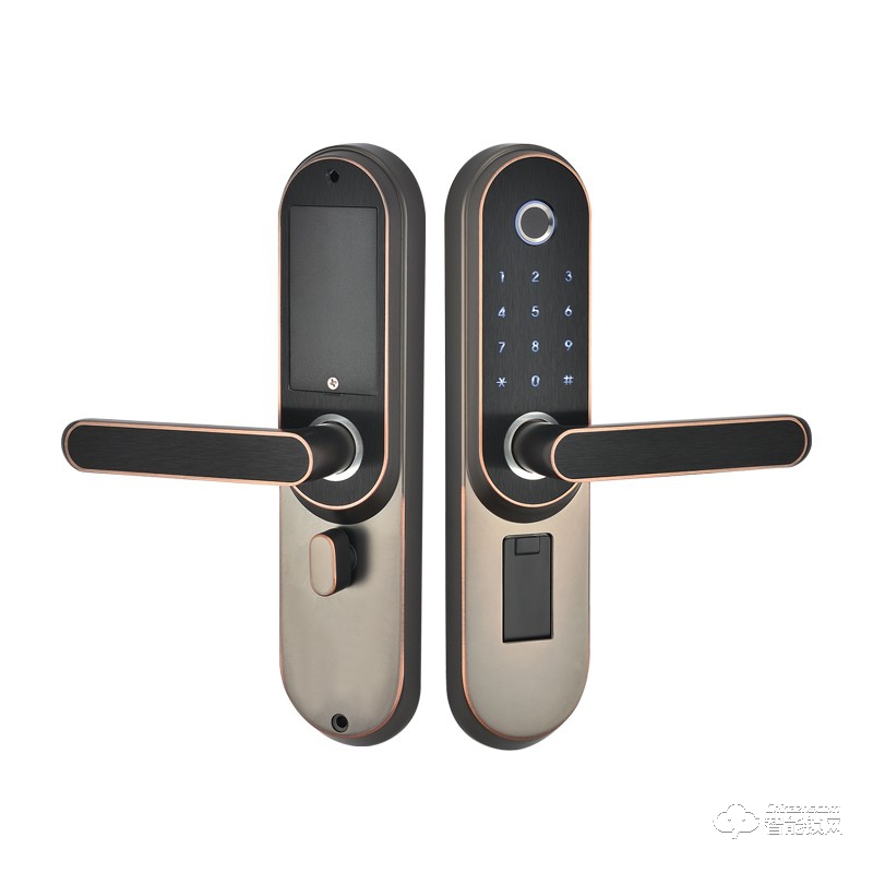 皇頡智能鎖 H4-木門(mén)指紋鎖