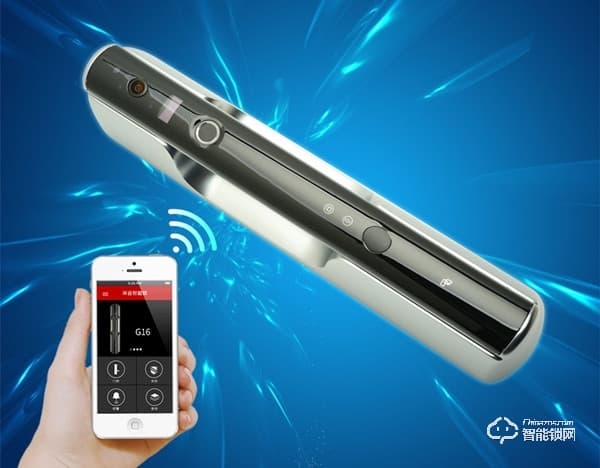 米谷智能鎖 G16全景360度阿里半導體智能鎖