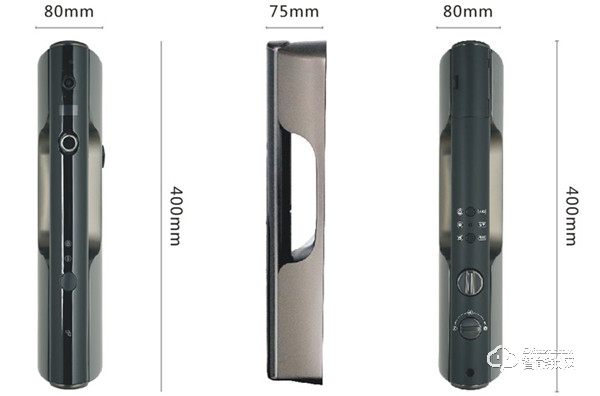 米谷智能鎖 G16全景360度阿里半導體智能鎖