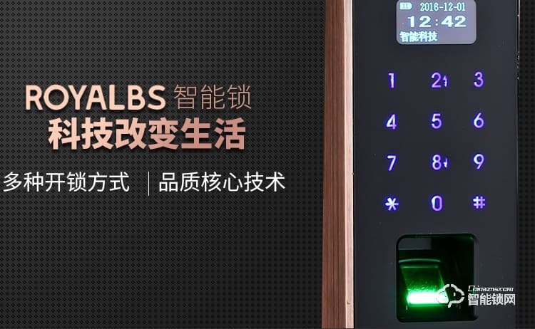 皇嘉博世智能鎖 家用防盜門鎖智能電子鎖