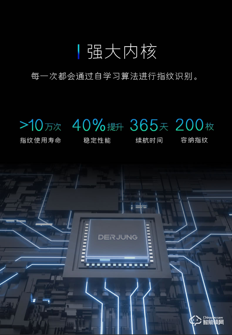 典匠智能鎖  D6019辦公室酒店公寓桑拿刷卡電子鎖