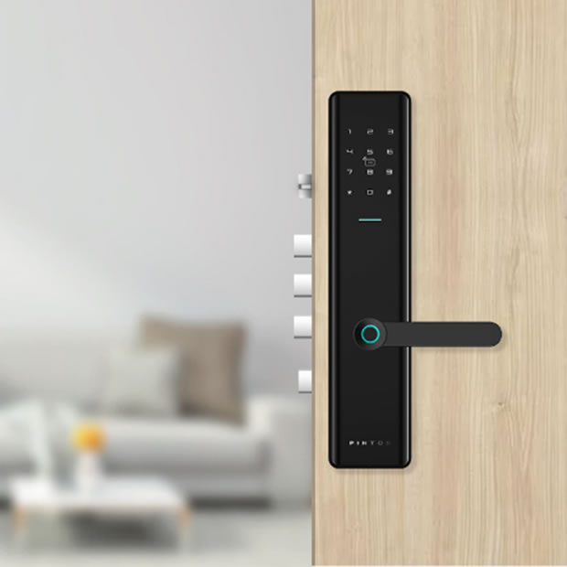 品多智能鎖 H1時尚平板活體指紋智能鎖