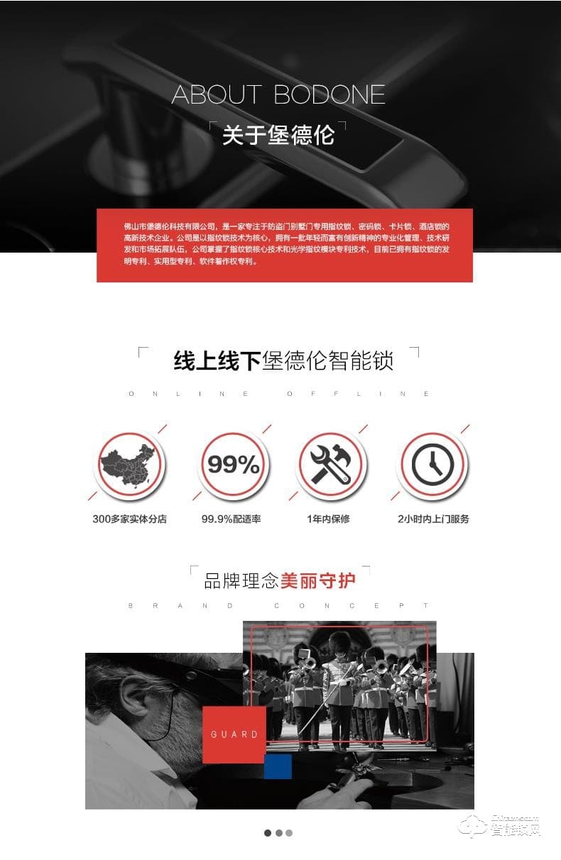 堡德倫智能鎖 R12智能全自動(dòng)鎖