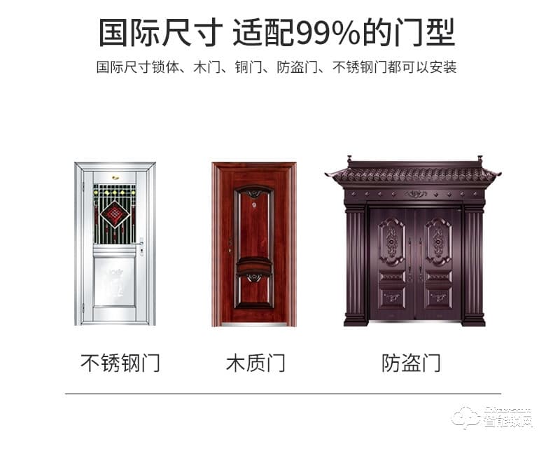 智聯美家智能鎖 M0506自動下滑蓋智能密碼鎖