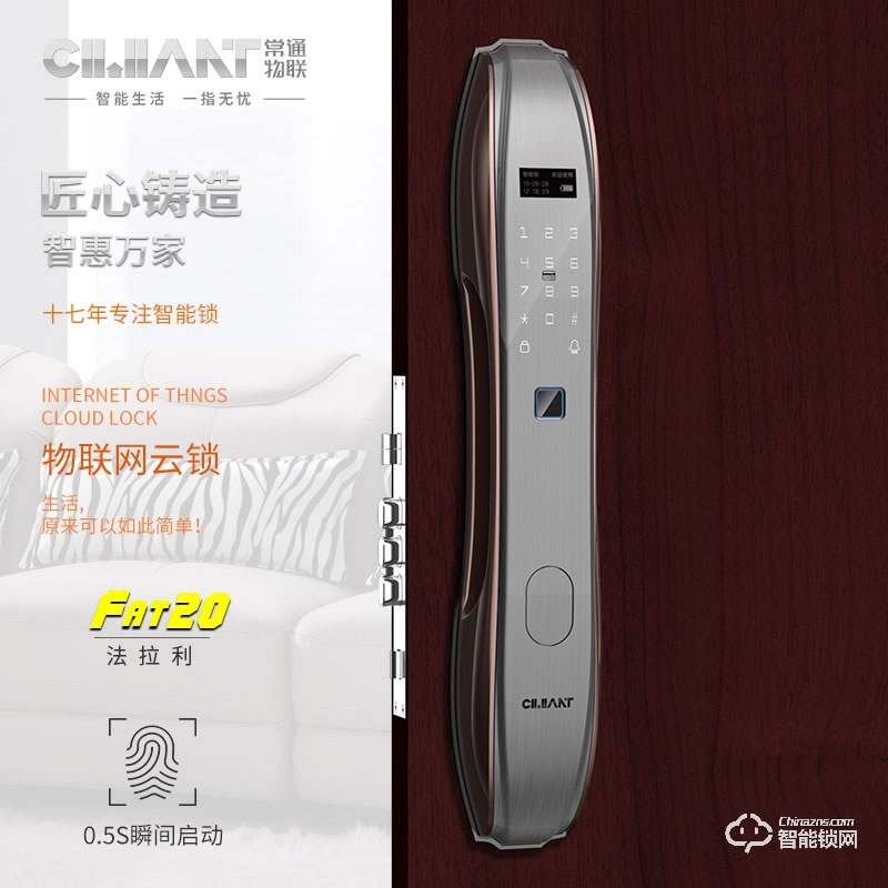 常通物聯智能鎖 FAT20物聯網云鎖