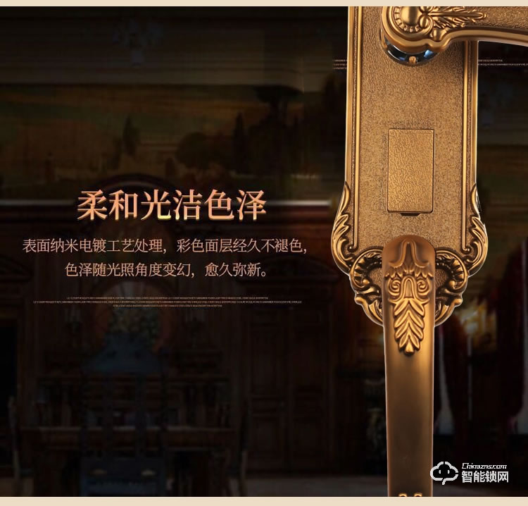 安盛諾智能鎖 N1豪華別墅智能門鎖