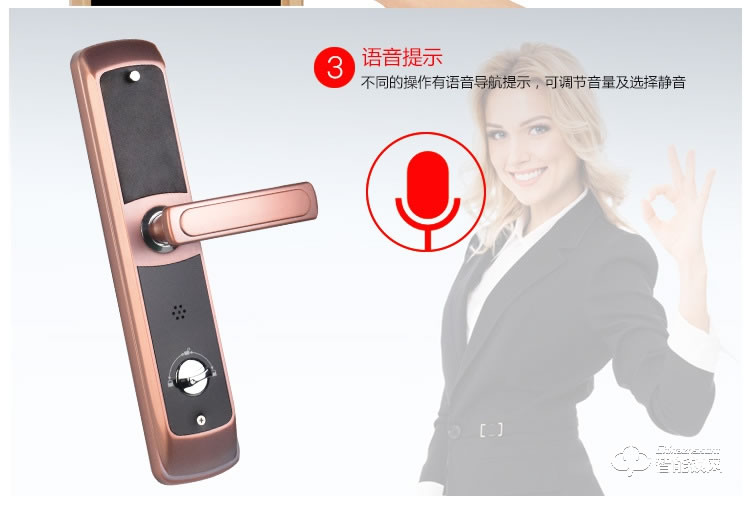 美鼎智智能鎖 家用密碼鎖app遠程智能鎖