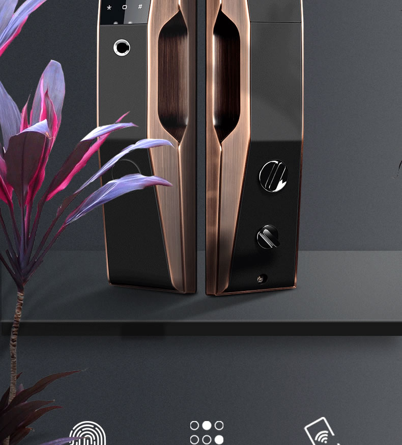 科思德智能鎖 Q28人臉識(shí)別智能密碼鎖