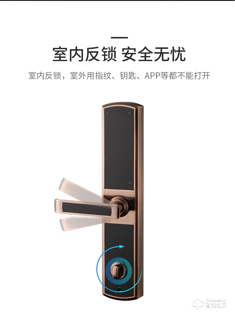 紐冠智能鎖 N816家用電子鎖智能門鎖