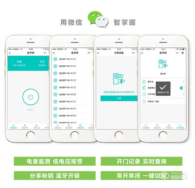 紐冠智能鎖 K2家用電子藍牙指紋房門鎖