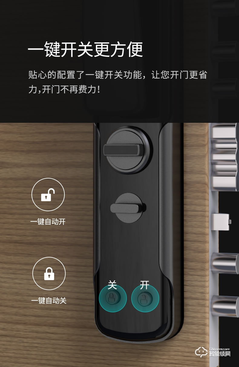 幻侶智能鎖 Q1全自動安防智能防盜門鎖