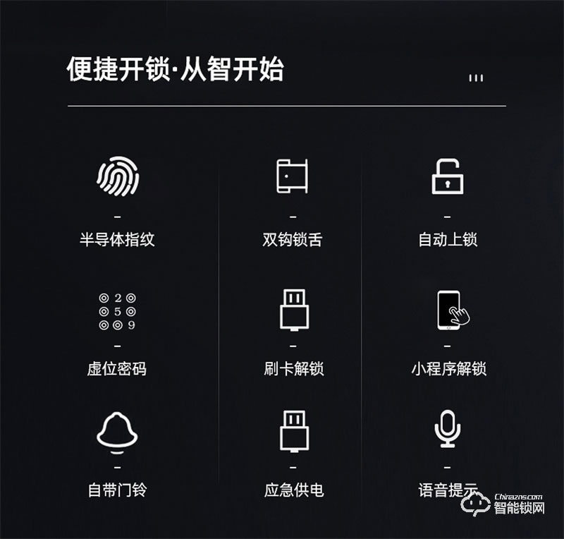 邦臣智能鎖 BL160辦公室玻璃門指紋鎖密碼鎖