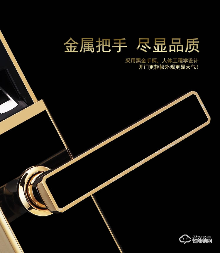 天時美智能鎖 T5家用防盜門鎖指紋鎖