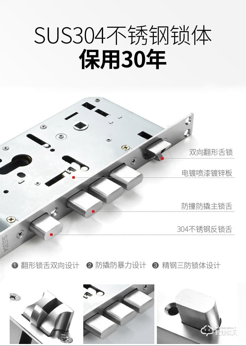 希箭智能鎖 B9家用防盜門電子鎖全自動刷卡鎖