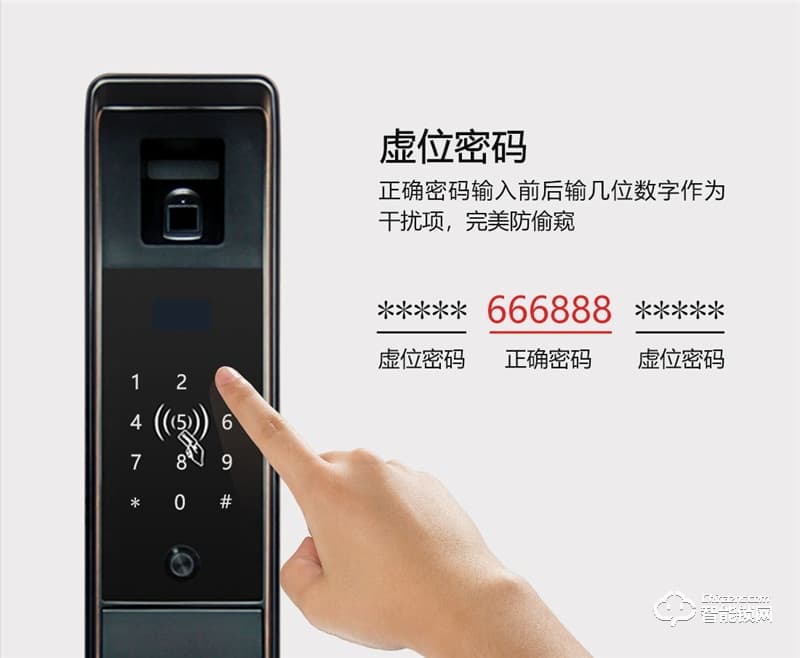 凱奇普智能鎖 E1705家用半導體指紋識別智能鎖