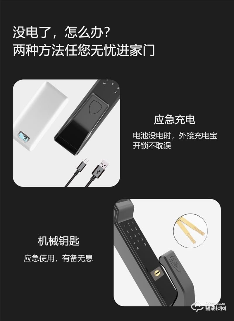 凱奇普智能鎖 E1701全自動虹膜識別智能鎖