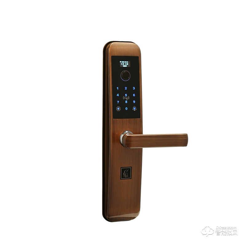 大拇指指紋鎖 家用防盜門指紋鎖智能鎖