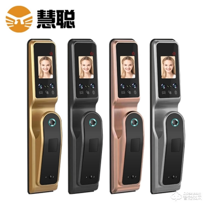 慧聰智能鎖 HC-888人臉識(shí)別全自動(dòng)智能鎖
