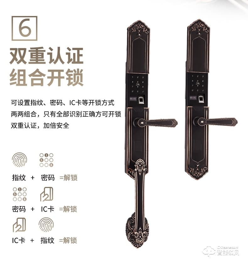 科羅格智能鎖 MG-625A自動大滑蓋別墅門指紋鎖智能鎖