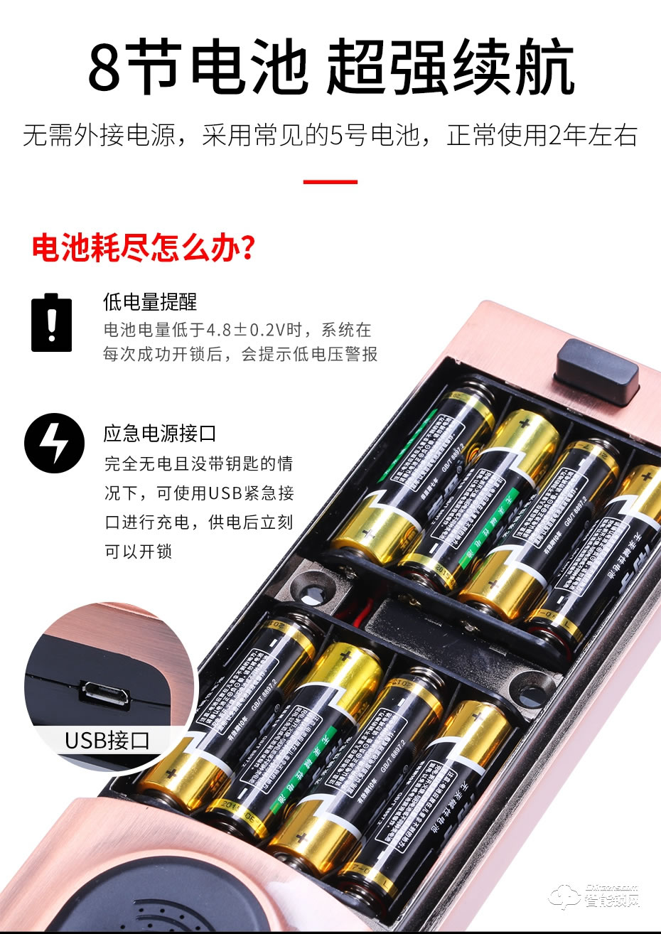 觸享智能鎖 CXL25系列中國風滑蓋智能門鎖