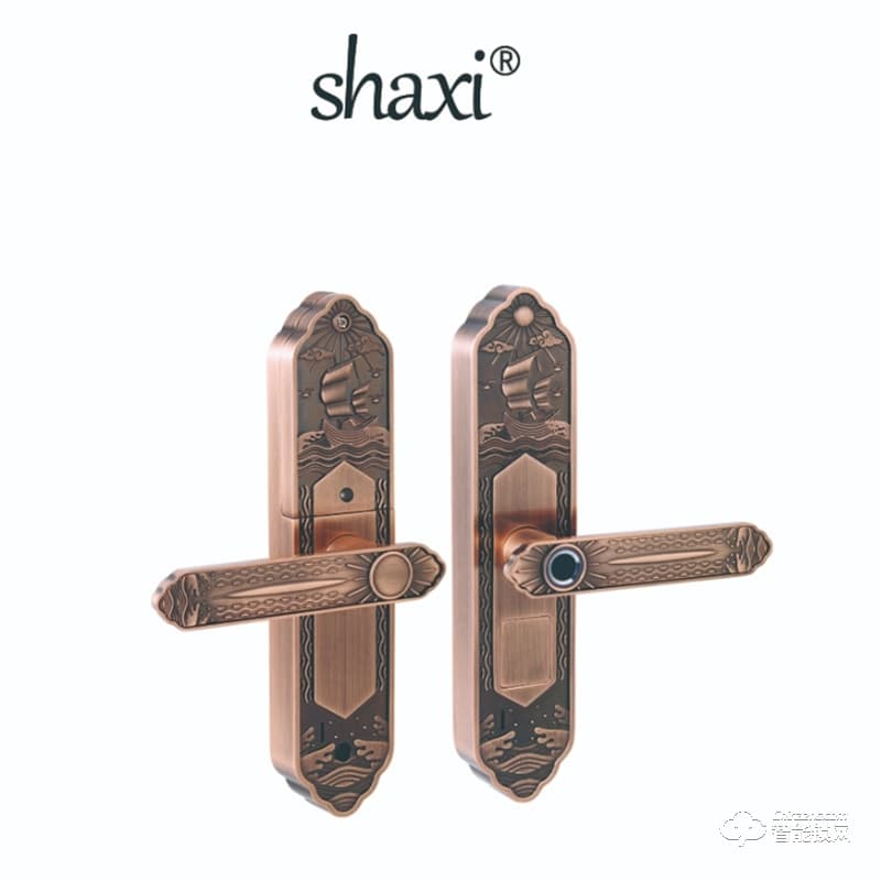 巧之力智能鎖 QZL-17自動豪華別墅指紋鎖