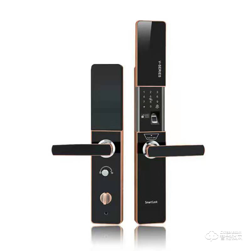 索立得智能鎖 A6-HG滑蓋指紋密碼智能鎖