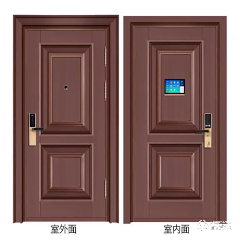 護(hù)牌智能門 HP-T02純銅智能門
