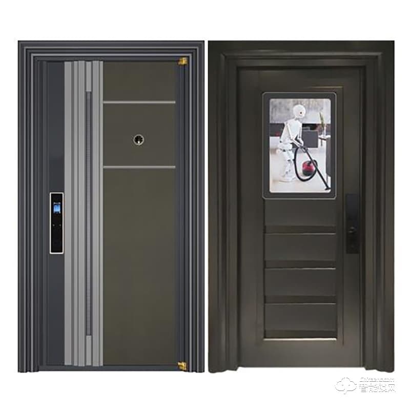 護牌智能門 HP-G06不銹鋼智能門