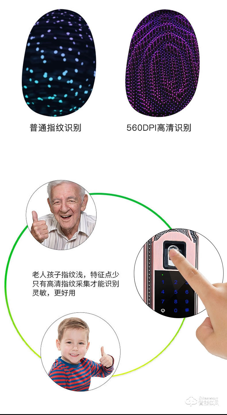 奧富仕智能鎖 AFS-A1573別墅鎖歐式風格大門鎖