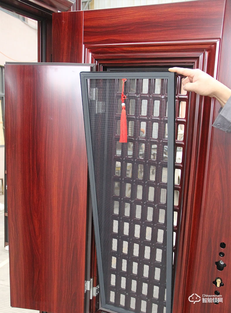 高雅居智能門 防盜門家用通風門