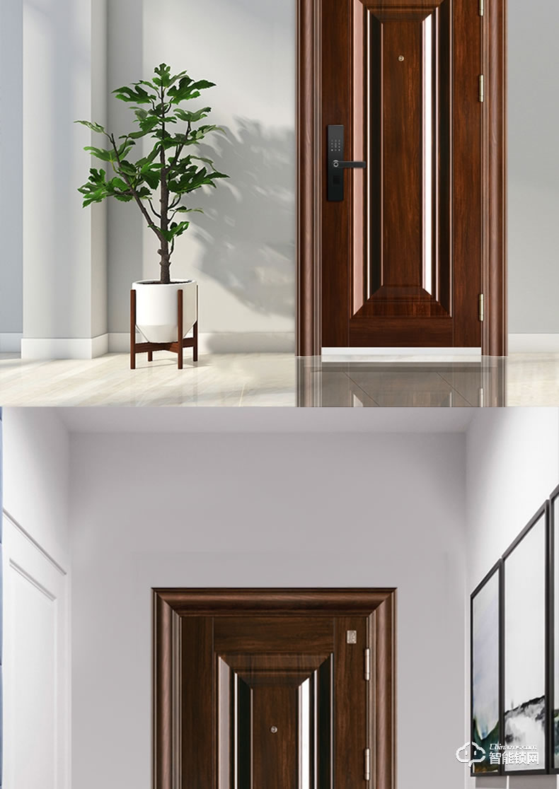 三得利智能門 SDL-君悅家用安全門智能房門