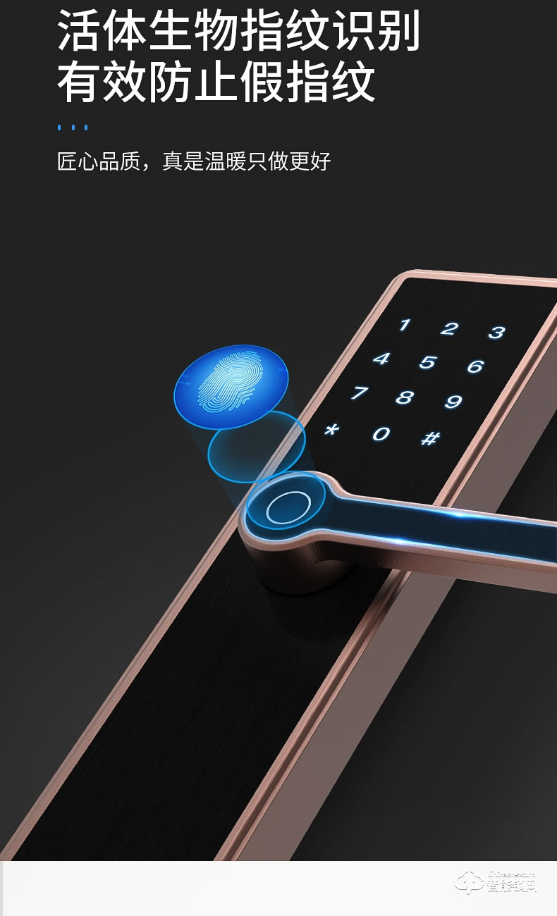 巴奈特智能鎖 Q1家用防盜門智能門鎖