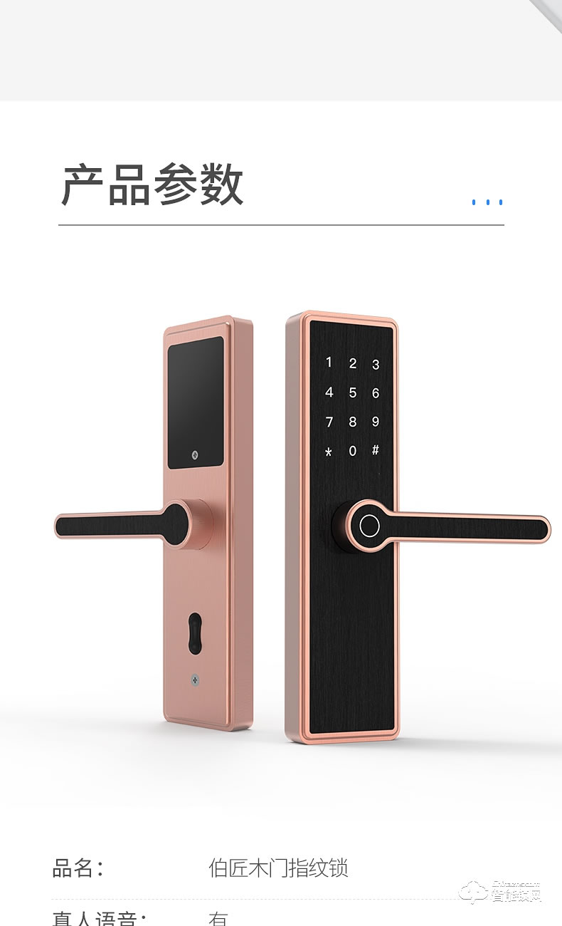 巴奈特智能鎖 Q1家用防盜門智能門鎖