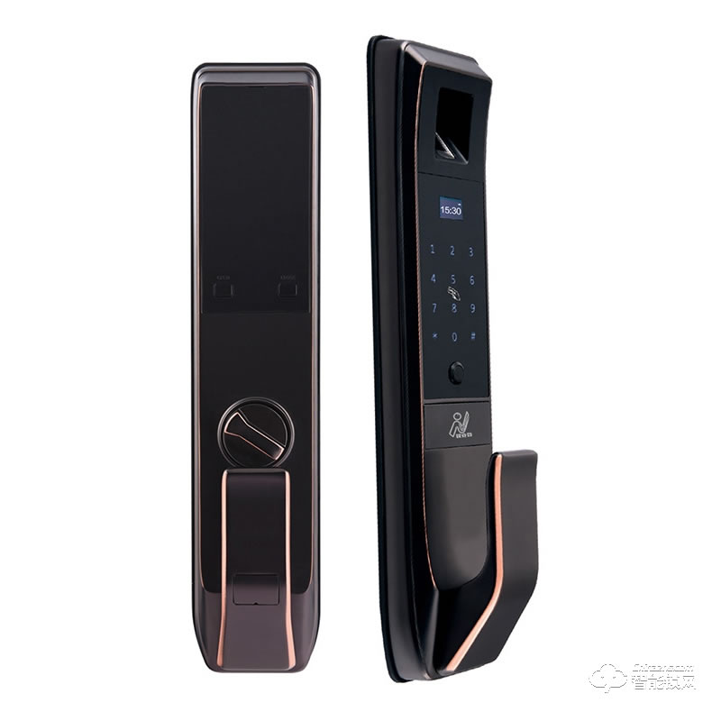 狄克魯智能鎖 V5全自動推拉式智能鎖