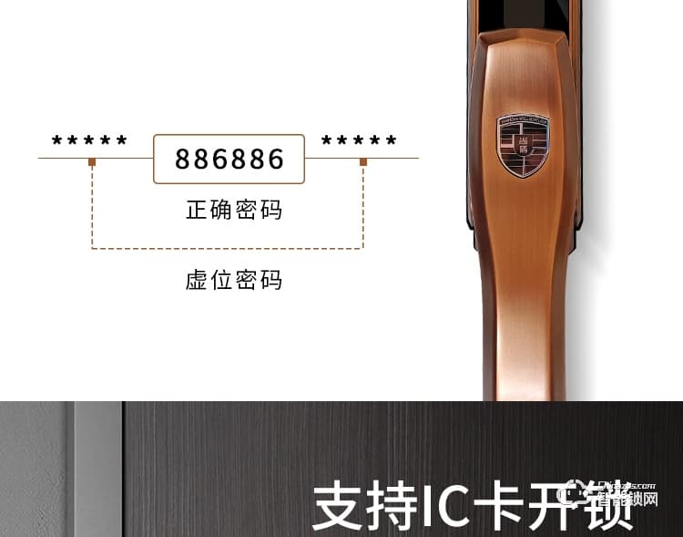 尚盾智能鎖 S-3H系列防盜門大門鎖密碼鎖